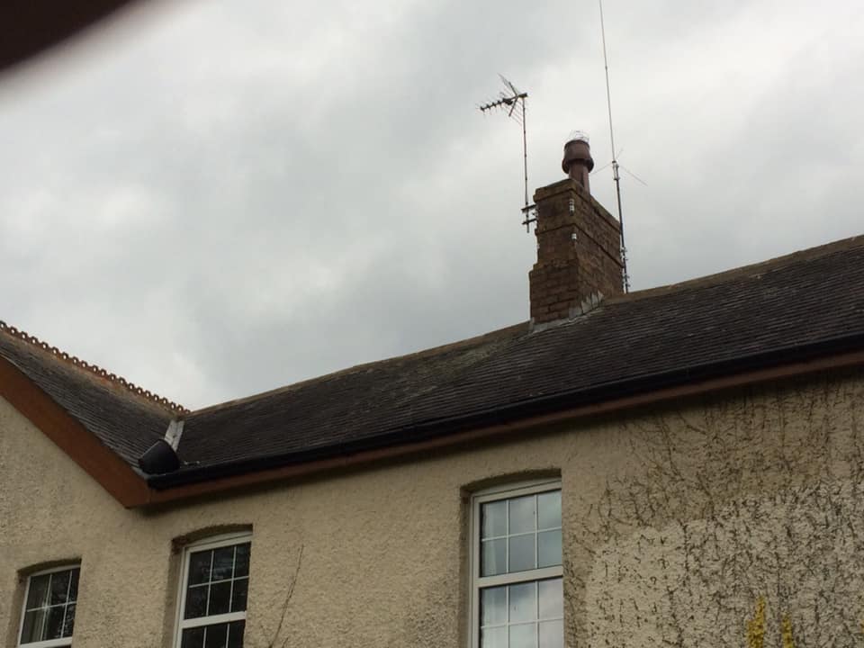 Residential roofing project